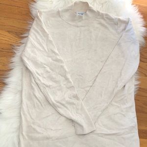 Gently Used Cream Mock Turtleneck